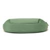 Solid Color Nylon Minimalist Crossbody Bag with Zipper Pockets and Adjustable Strap for Women