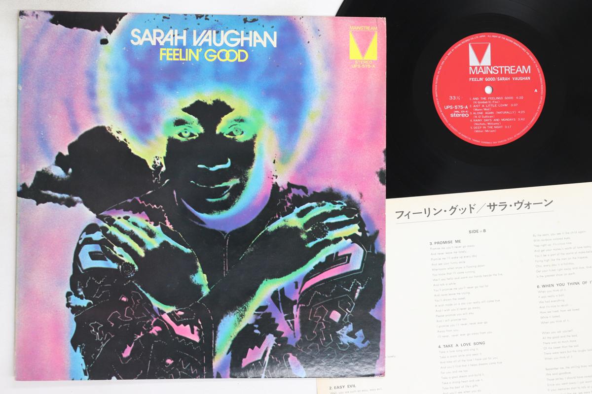 

LP Record SARAH VAUGHAN - Feelin Good UPS575A MAINSTREAM 1972 Japan Jazz Used
