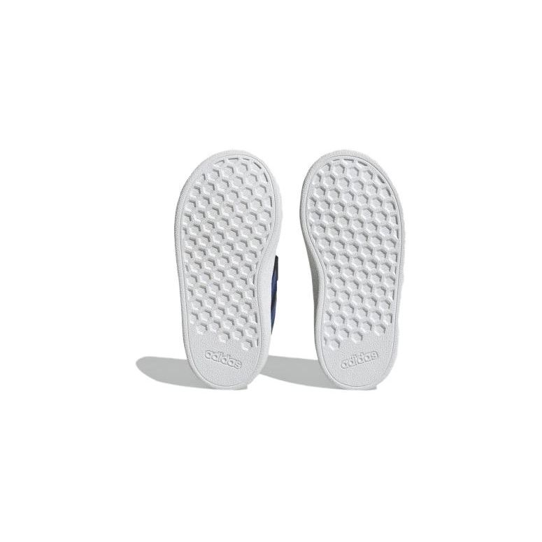 Adidas Focus Breathe In Breaknet 2.0 Non-Slip Durable Low-Top Walking Shoes Baby Shoes White Blue IG9807