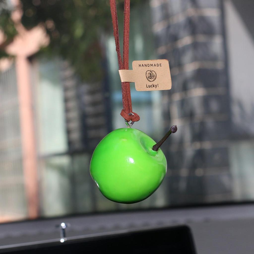 Car Christmas Ornament Fruit Rearview Pendant Portable Creative Car Charm For Vehicle Interior Christmas Tree Truck Women Men