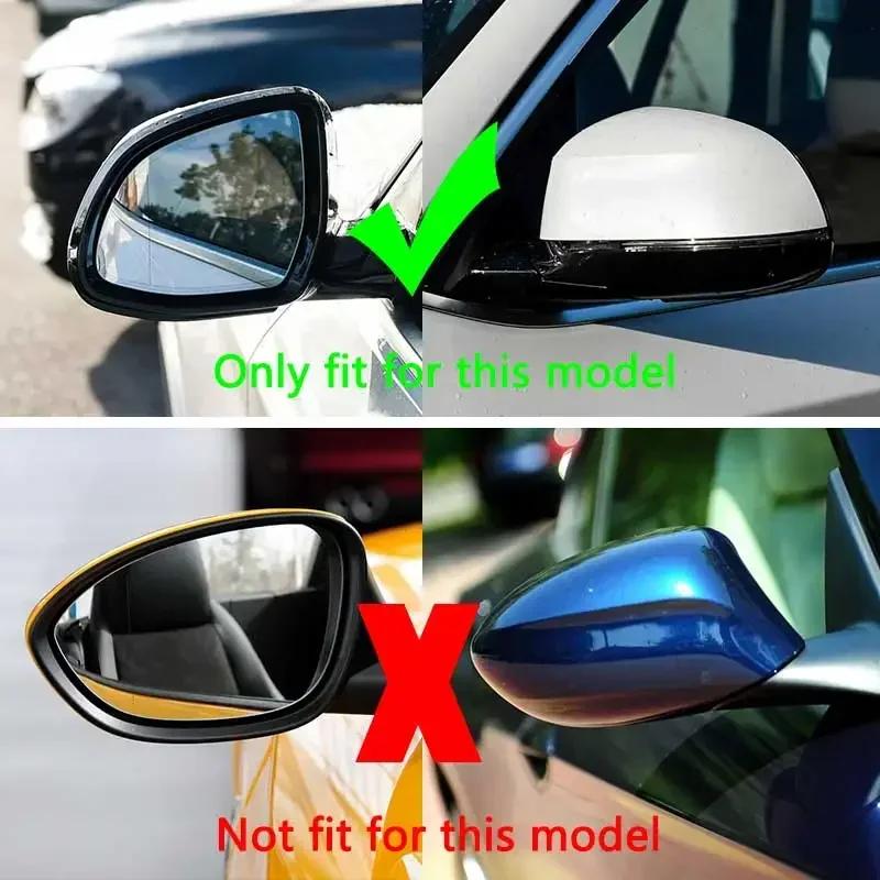 Pro BMW X3 G01 X4 G02 X5 G05 X7 G07 2017- Auto širokoúhlý vyhřívaný slepý úhel zpětného zrcátka čočka skla