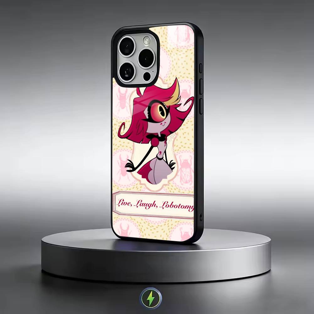 N-Niffty H-Hazbin H-Hotel Phone Case For iPhone17,16,15,14,13,12,11 Plus,Pro Magnetic with Magsafe Wireless Charging
