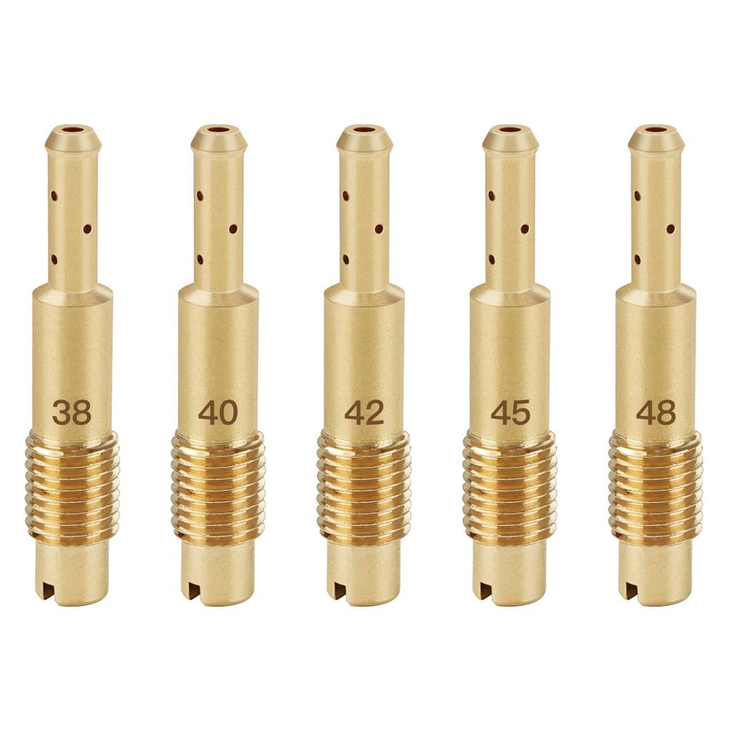 Pilot Jet Jetsetmoto Pilot Jet Set for NSR50/80 (30X5), Keihin 5 Size Set #38,