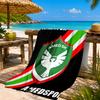 Amed Sk Crest Design Beach Towel, Quick-drying, Easy To Care For, Suitable for Both Fitness and Beach Vacations,Sports Essential