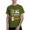 Keep Calm And Jump Higher Mens T Shirt Parkour Unique Tees Short Sleeve Crew Neck 100 Cotton Summer Tops TShirt