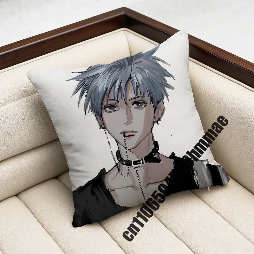 For Ren Nana Osaki Yasushi Shin Throw Pillow Case Sham 45X45Cm Decoration Square Sofa Pillowcase Pad Cover