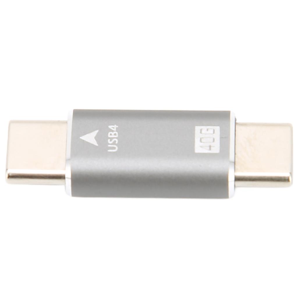 Adaptor Tip C Masculin la Masculin 40Gbps Transmisie Rapidă Compatibilitate Puternică Accesorii Computer