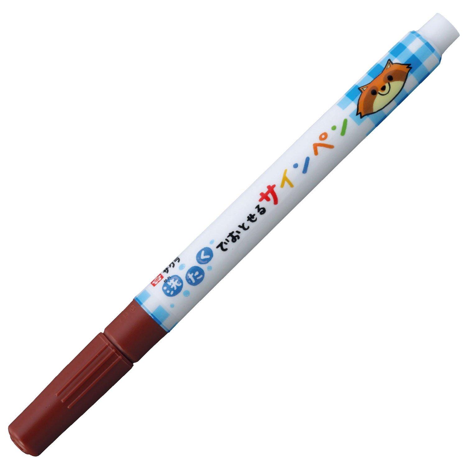 

Sakura Washable Sign Cray-Pas Pens, Brown, 10-Pack, MK-S10P#12