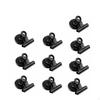 Fridge Clip Multipurpose Metal Heavy Duty Whiteboard Accessory for Kitchen, Classroom Black