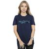 DC Comics Womens/Ladies Aquaman Text Logo Cotton Boyfriend T-Shirt