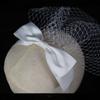 Decorative Fascinator Veil for Women 1920s Flapper Veil Headpiece Mesh Hair Clip  Tea Party Hat Headpiece Wedding