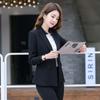 2 ks blejzr oblek dámský korejská verze móda high-end blejzr pohovor práce kombinéza profesionální temperament formální dámský oblek