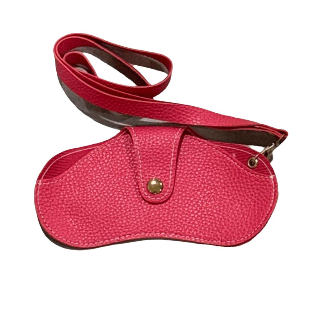 Case Female Eyewear Cover Sunglasses Pouch Eyewear Pouch PU Leather Glasses Case Eyewear Protector