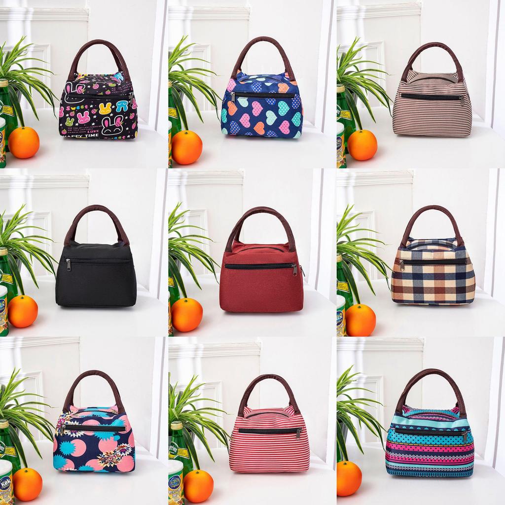 Polyester Lunch Bag With Insulated Design For School And Work Use