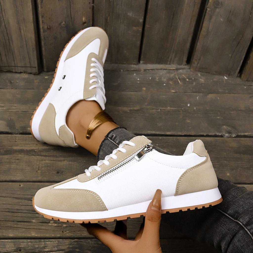 Women Sneakers Lightweight Leather Casual Shoes Forrest Gump Shoes Comfort Sport Running Shoes Lace Up Vulcanized Footwear Tenis