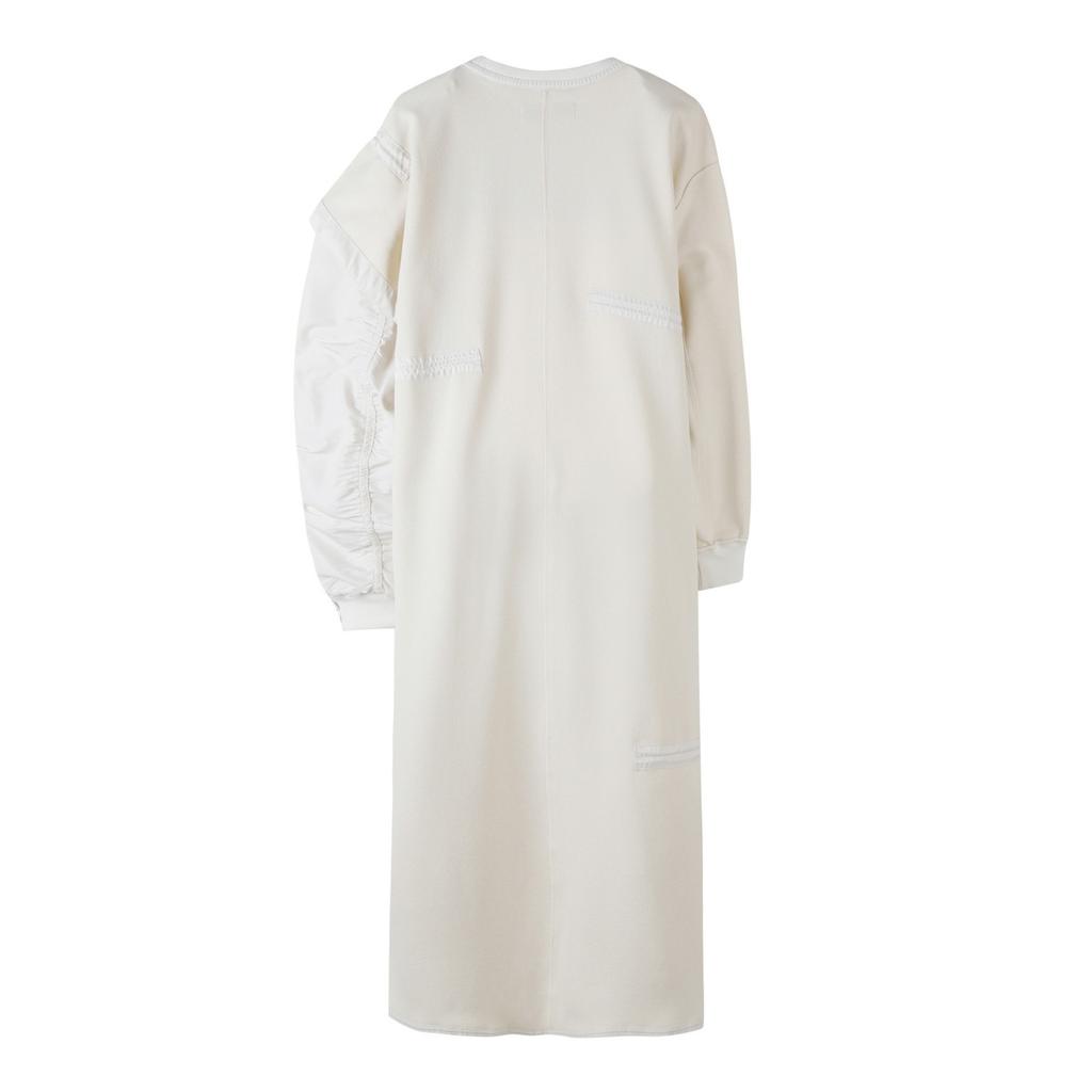Recorde Unbalanced Bomber Sleeve Long Dress_Rqdaa23513Ivx
