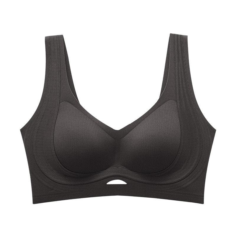 

Autumn and winter warm muscle grinding jelly soft support non-marking lift shaping anti-sagging gather close breast bra 2xl(recommended 67.5-75kg )