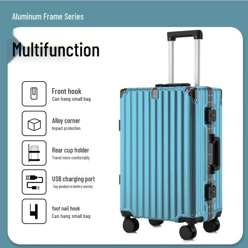 Zhilv Premium Aluminum Frame Suitcase 28 inches