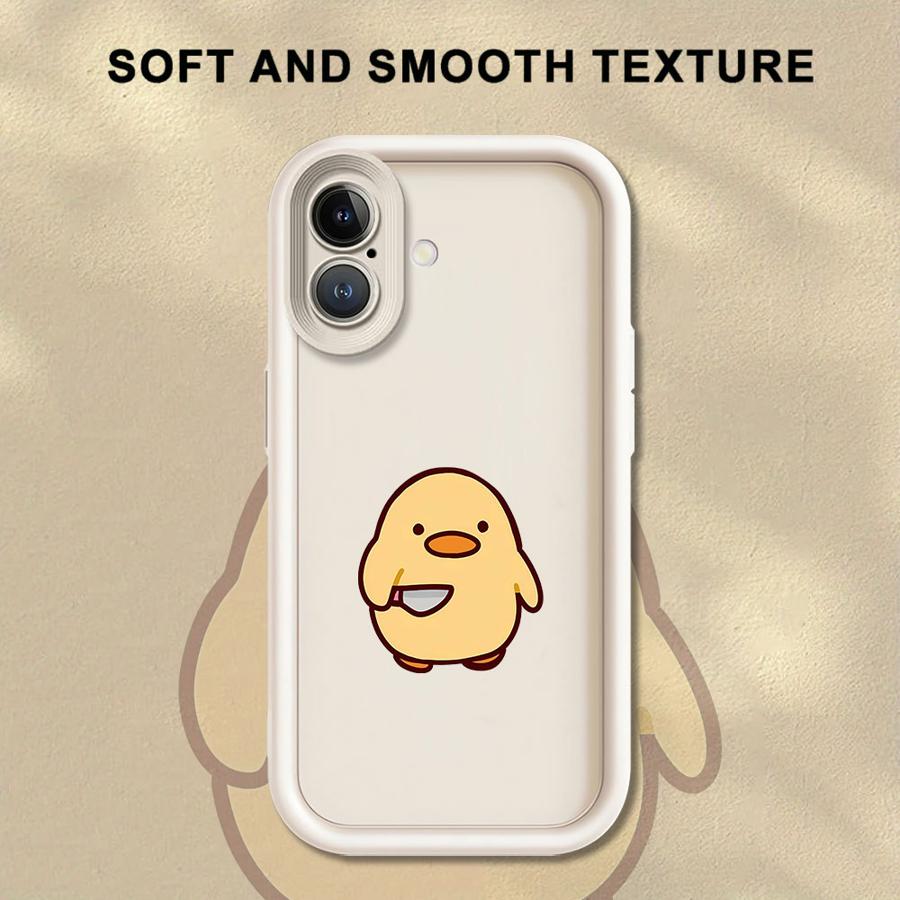 Phone Cover Case for iPhone 17 Pro Max 16 Air 13 14 12 Pro 15 Plus 11 Funny Duck