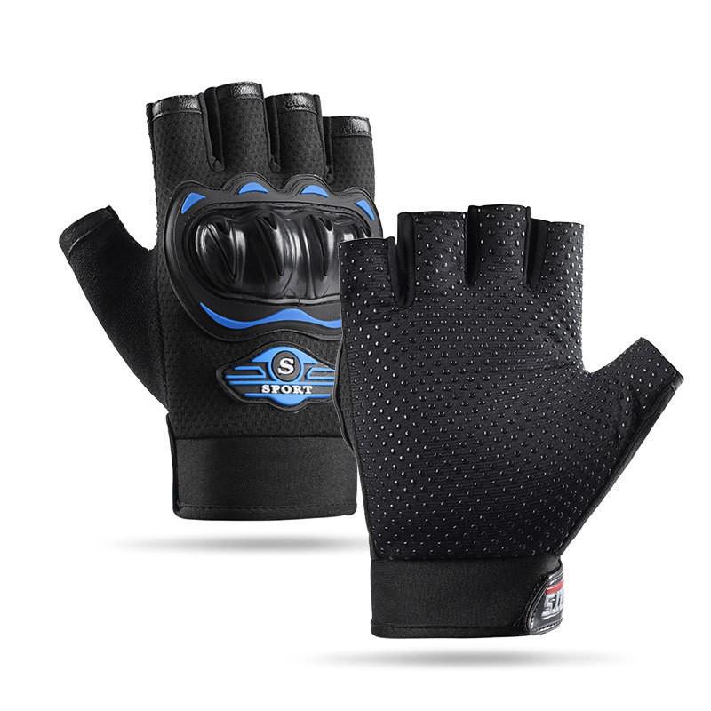 Men's Wear-resistant Anti-slip Outdoor Cycling and Racing Gloves - Long and Half Finger Options