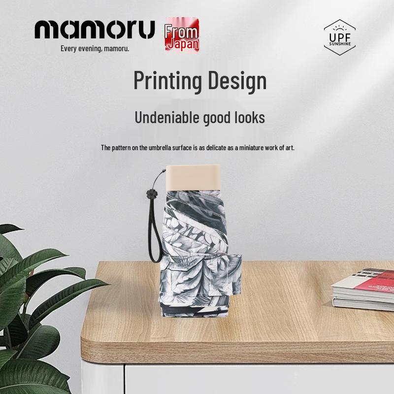 MAMORU Anti-UV Mini 6-Fold Travel Umbrella