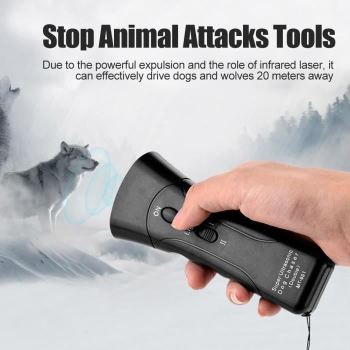 Outils pour arrêter les attaques des animaux électroniques repoussant les ultrasons