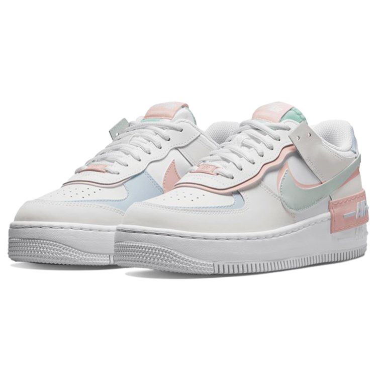 Nike Air Force 1 Shadow White Atmosphere Mint Damen Sneakers Mint-Foam Football-Grau CI0919-117