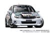 Aoshima Bunka Kyozai Seria Itasha Love Subaru GRB Impreza WRX STI Model Plastikowy 1/24 Nr 2 Live! Światło słoneczne!! '10 (Samochód)