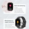 Smartwatch Android Phone 1.44''Inch HD Screen Bluetooth Call Blood Oxygen/Pressure Monitoring Smart Watch Women Men Gift