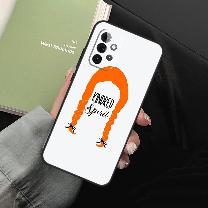 Anne of Green Gables For Samsung Galaxy A55 A35 A53 A33 A13 A15 A36 A56 A26 A16 A22 A32 A52 A54 A34 A05 A06 Case