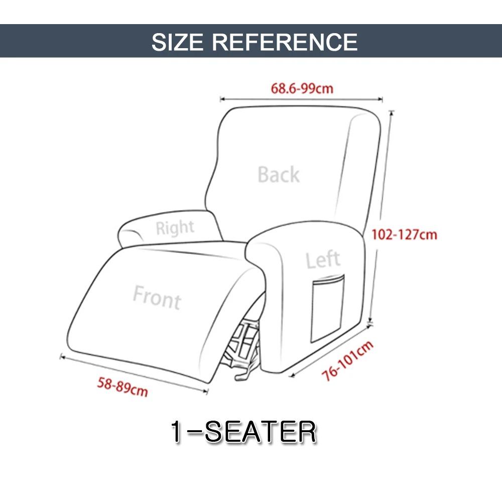 Recliner Sofa Cover Stretch Recliner Sofa Slipcover Relax Armchair Relax Cover Washable