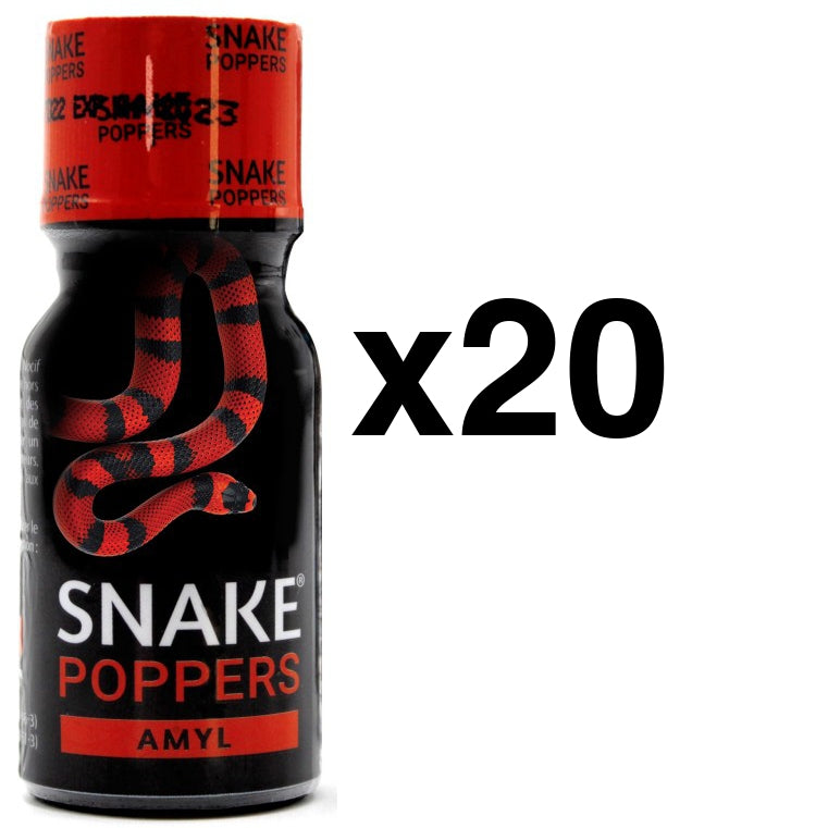 SNAKE Amyle 15ml x20 - Snake Pop - LC Packs