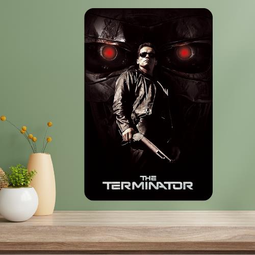 Terminator Metal Movie Poster Sign 20x30cm(7.8x11.8inch)