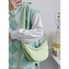Macaron simple mobile phone small bag women's small fresh niche dumpling bag girl messenger bag