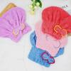 Super Absorbent Quick-Dry Microfiber Hair Towel Cap for Adults