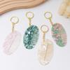 Portable Mini Comb Cute Keychain For Women Backpack Pendant Bag Decor Colorful Key Chains Car Keychains Travel Hair Accessories