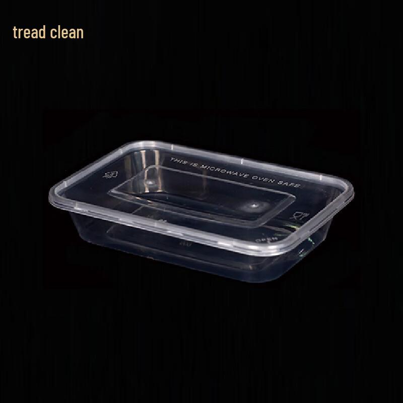 Disposable Transparent Plastic Food Containers