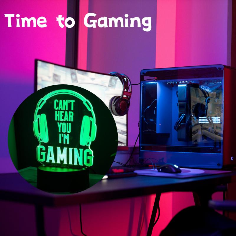 USB With cable touch 7 colors 3d night light restaurant bar illusion desktop music acrylic decorative bedside small table lamps