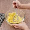 304 Stainless Steel Pointed Tail Masher Potato Masher Kitchen Utensils For Potatoes, Beans, Vegetables Potato Masher, Pet Food, Dishwasher Safe