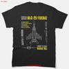 MIKOYAN GUREVICH MIG 25 FOXBAT CLASSIC T SHIRT Vintage Washed Designer Clothes Versatile Breathable Streetwear Comfortable