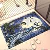 Corpse Bride Print Rug, Washable Floor Carpet, For Entryway Dorm Laundry Room Office Study, Home Decor Birthday Christmas Gift