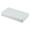 Black Reversible Switch Cover 110 Wide Opening Ultra-Thin Design Easy Installation Oil Resistant PC Material Splash Resistant