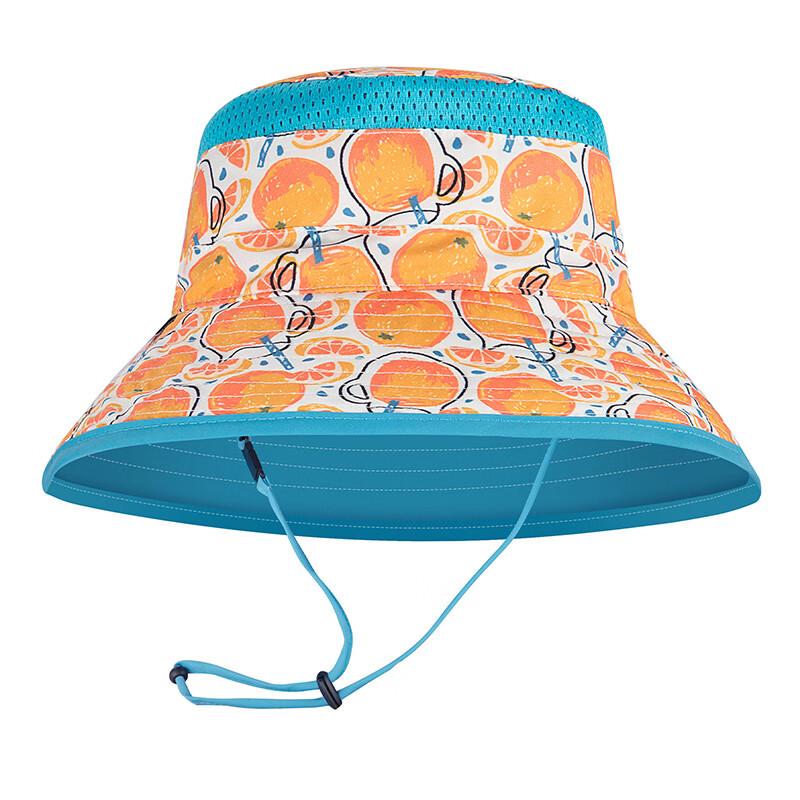 Kids  Cartoon Beach Sun Hat with Shawl L
