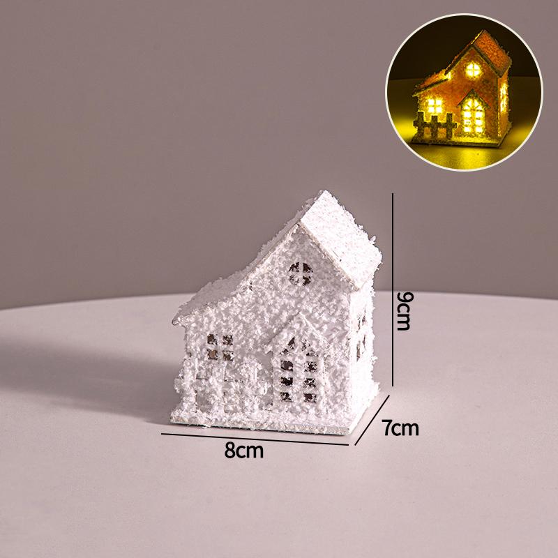 Christmas Decoration Cute Wooden Train Cake Decoration Baking Topper Small Train Ornaments Christmas Dessert Cake Party Ornament
