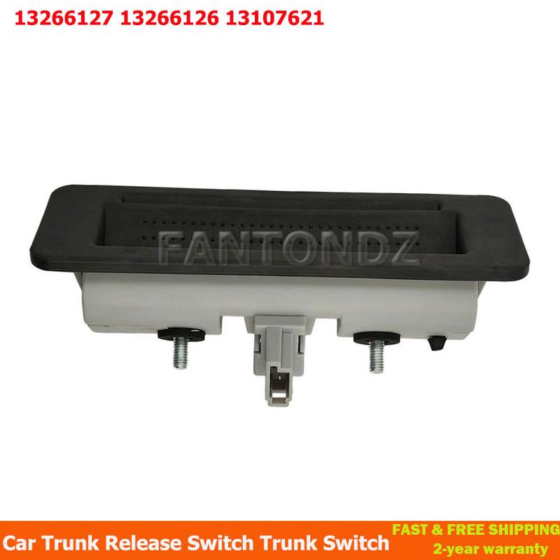 Выключатель открытия багажника для Opel Signum Vectra C Caravan 13266127 13266126 6240285 13107621 Черный Переключатель багажника