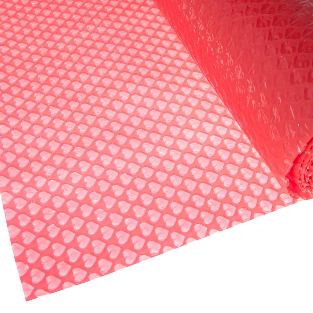 Kawakami Sangyo Bubble Wrap Cushioning Material Haato Puchi Carmen Small Roll Width 1200mm X Total Length 10m Carmen Red R-1
