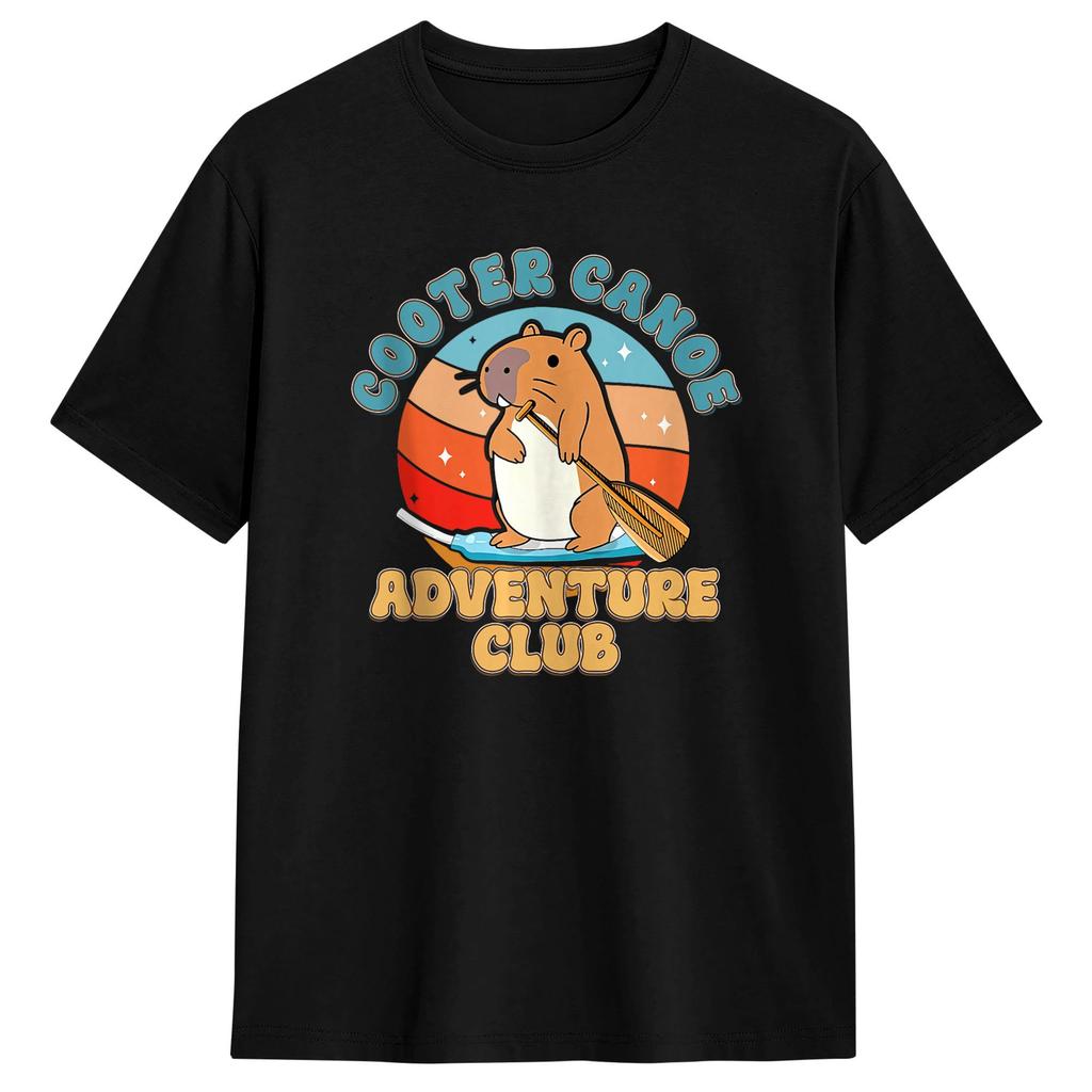 Beaver Squad Design For Beaver Lover Stuff Cotton Tshirt For Unisexs Beach Vintage Tshirts Harajuku Tees Big Size Print Clothing