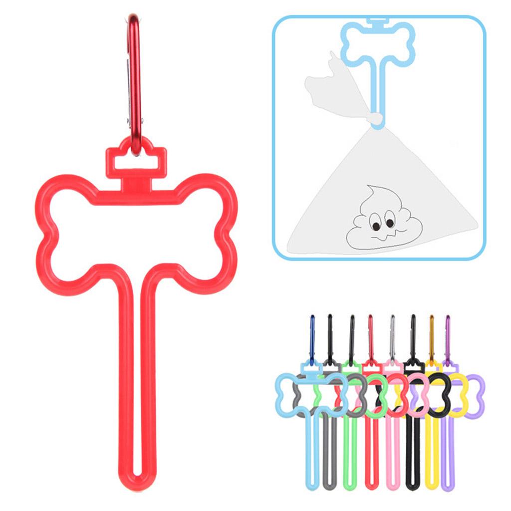 

Дозатор для мешков для собак Переноска отходов Клип Крепление Регулируемый регулируемый мешок для отходов Держатель подходит для любого поводка Мешок