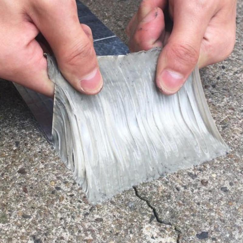 Aluminum Foil Butyl Rubber Waterproof Tape Waterproof Tool Walls Leak Sticker Roof Leakproof High Temperature Resistance Pipes