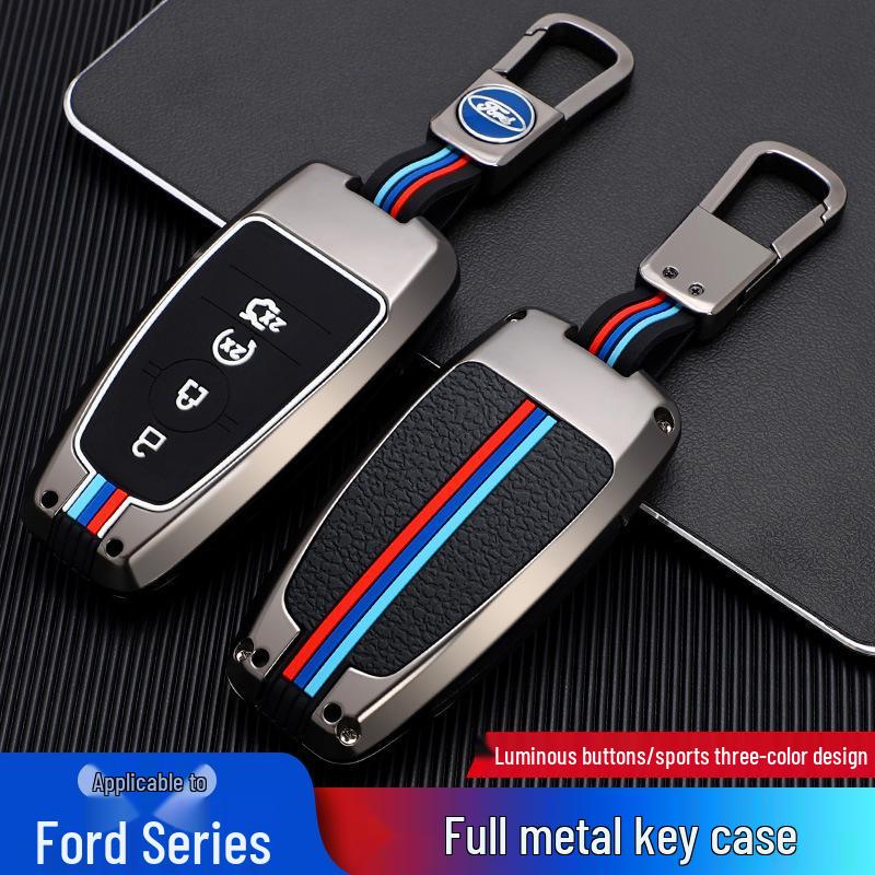 2020 Ford Escape & 2022 Mondeo Edge Two-Button Car Key Case